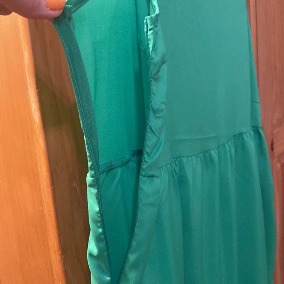 Emerald green NWOT Med sundress - Picture 3 of 3